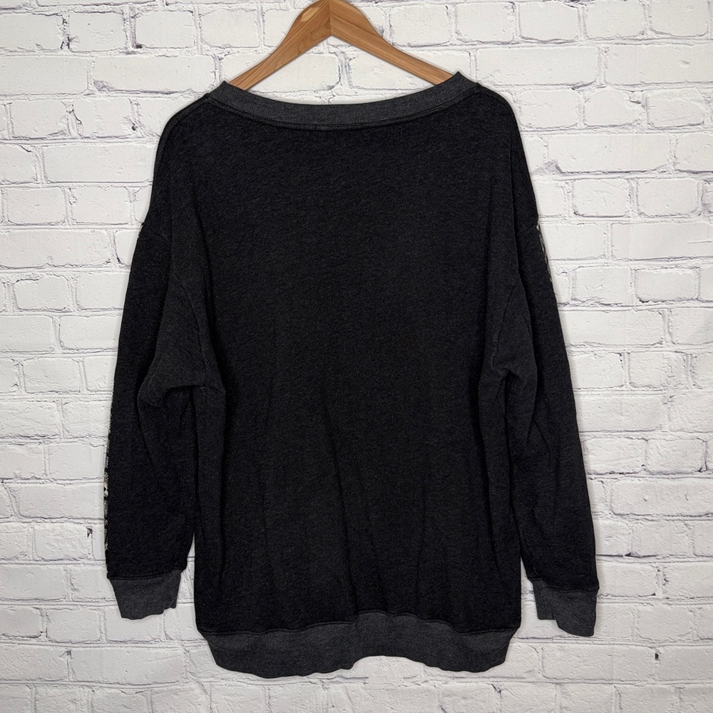 Wildfox Python Track Roadtrip Sweatshirt Size Lar… - image 4